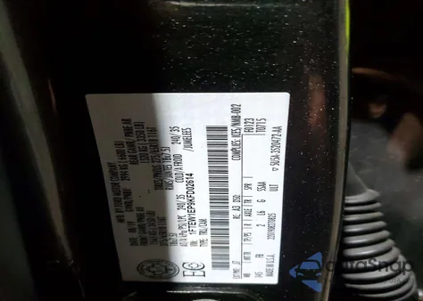 2019 Ford F150 Supercrew из США, поврежденный, VIN 1FTEW1EP9KFD02614